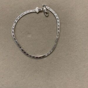 Elegant Silver 925 Bracelet 7”
